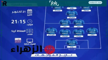 موعد مباراة الهلال والسد القطري والقنوات الناقلة في دوري أبطال آسيا